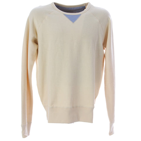 OLASUL Men's Bone Reverse Sweatshirt $130 NEW