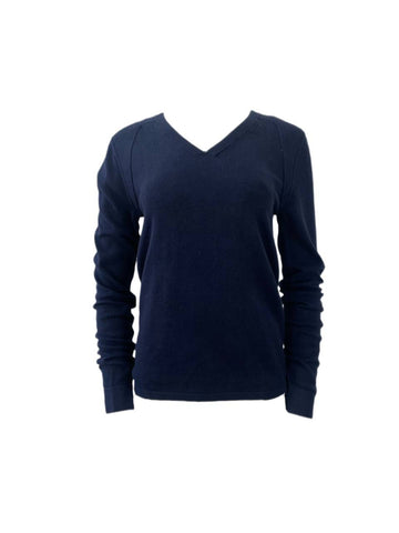 RICHARD CHAI Women's Navy Soft Pullover Sweater #2S09 S NWT