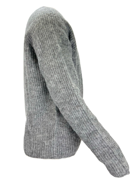 KAOS Men's Gray Long Sleeve Knitted Sweater Sz XXL NWT