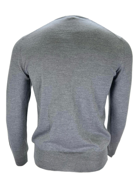 HERITAGE Men's Gray Knitted Long Sleeve Pullover Sz M NWT
