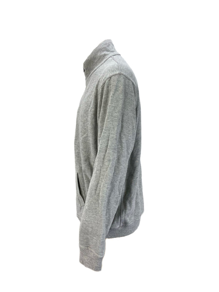 STEVEN ALAN Men's Gray Funnel Neck Long Sleeve Sweatshirt NWT