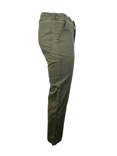STEVEN ALAN Men's Green Lined Straight Leg Deck Chinos Pants NWT