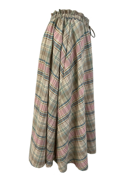 STEVEN ALAN Women's Multicolor Tyler Plaid Pocket Skirt Sz 6 NWT
