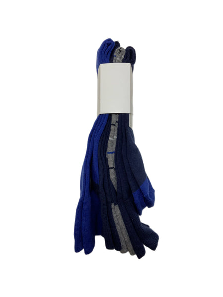 Calvin Klein Men's 4 Pair Multicolor Mid Calf Combed Cotton Socks Sz 7-12 NWT