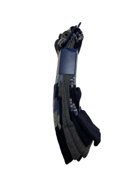 COLE HAAN Men's 3 Pair Multicolor Combed Cotton Crew Socks Sz 7-12 NWT