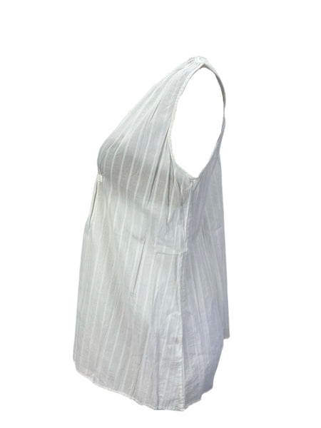 STEVEN ALAN Women's White Reese Sleeveless Tank Top NWT