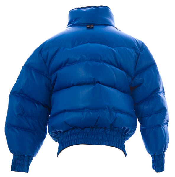 TRE UNO TRE Boy's Brilliant Blue Reversible Down Jacket TDB218 $200 NEW