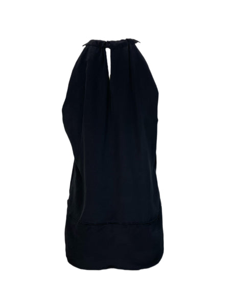 ECRU Women's Black Crewneck Casual Top #3186 S NWT