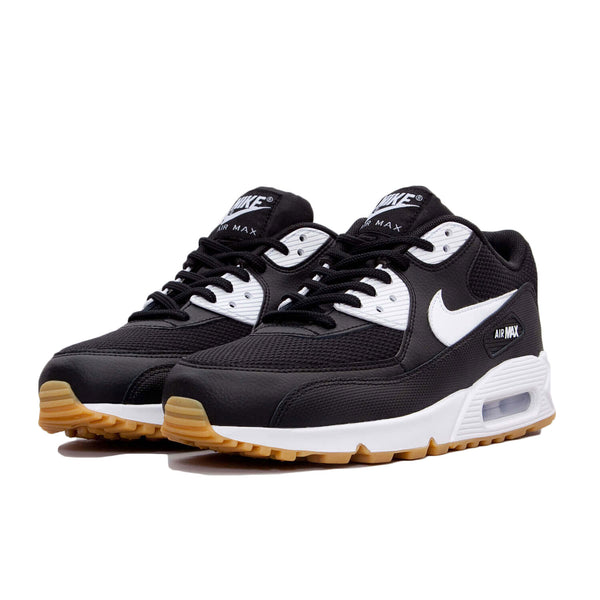 NIKE Women's Air Max 90, Black/White/Gum Light Brown