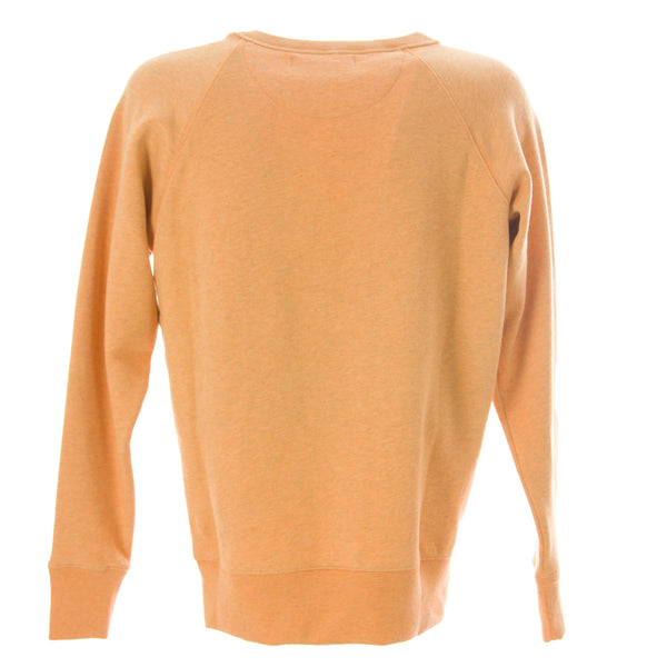 OLASUL Men's Heathered Peach Crewneck Sweatshirt $120 NEW