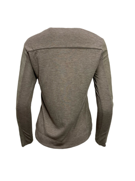 ECRU Women's Beige Chanterelle Button Down Sweater #3902 No Size NWT