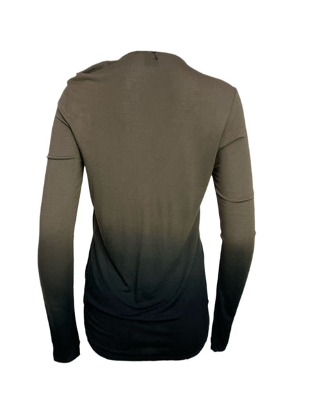 ECRU Women's Black Olive Wrap Tunic #3951 No Size NWT