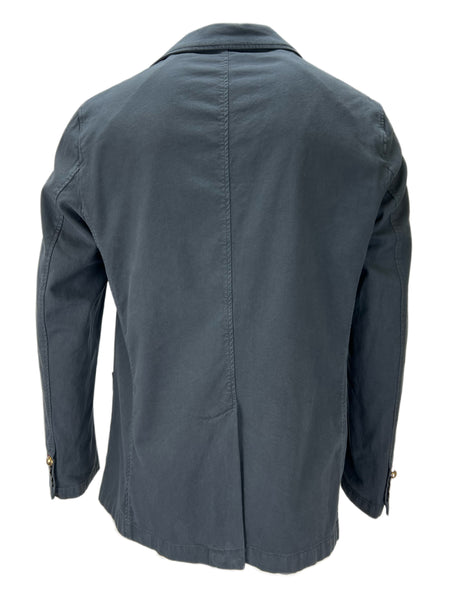 QUINTESSENCE Men's Navy Patch Pockets Button Closure Sport Coat Sz XXXL NWT