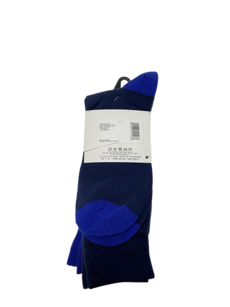 Calvin Klein Men's 4 Pair Multicolor Mid Calf Combed Cotton Socks Sz 7-12 NWT