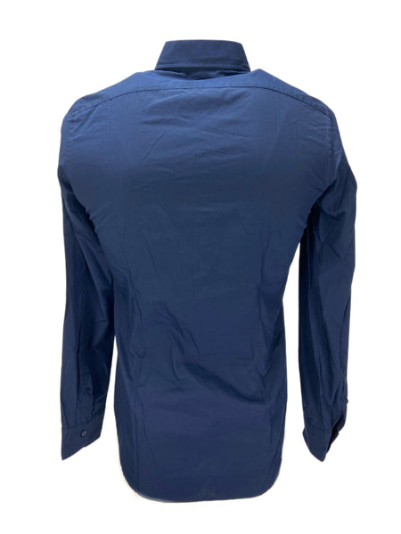 JAKI Men's Navy Blue Long Sleeve Dress Shirt Sz 15X38 NWT