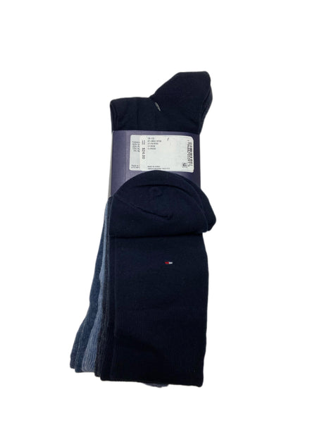 TOMMY HILFIGER Men's 4 Pairs Multicolor Mid Calf Socks Sz 7-12 NWT
