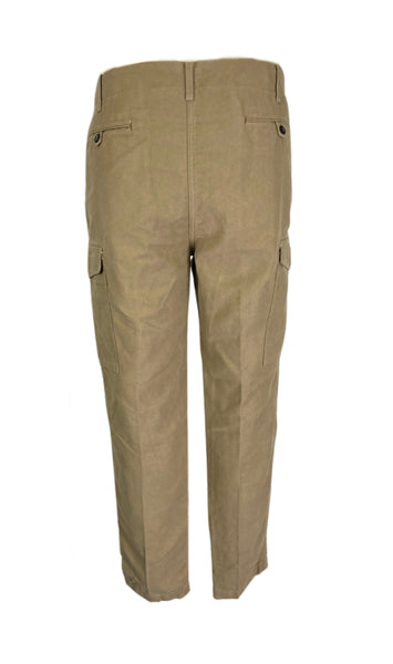 ARCHIVIO Marrone Men's Brown Straight Leg Cargo Pants Sz 35 NWT