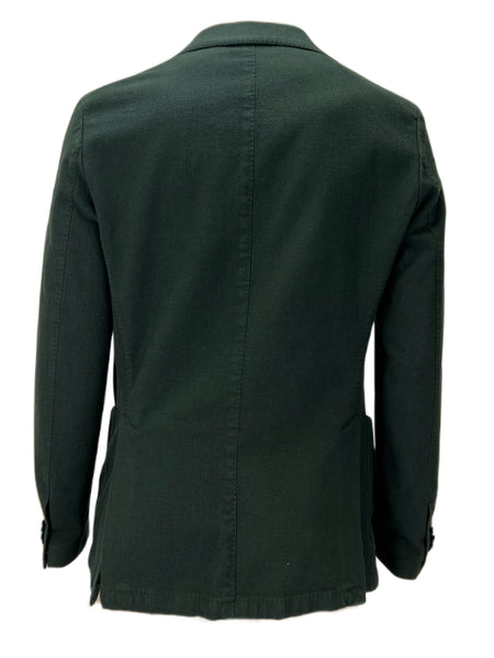 GABARDINE Men's Green Patch Pockets Button Closure Sport Coat Sz XXL NWT