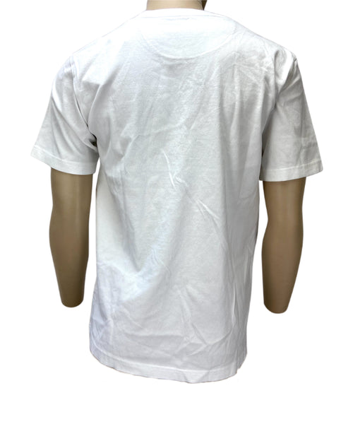 WHITE MOUNTAINEERING Men's White Printed Short Sleeve T-Shirt Sz M NWT