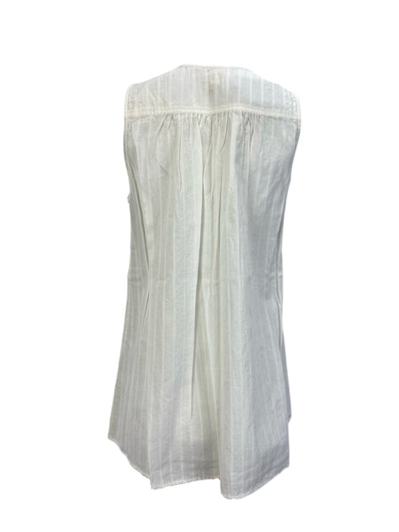 STEVEN ALAN Women's White Reese Sleeveless Tank Top NWT