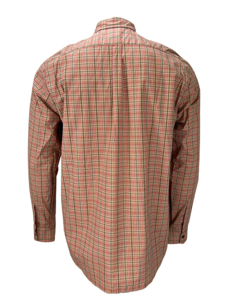 STEVEN ALAN Men's Multicolor Reverse Plaid Casual Shirt NWT