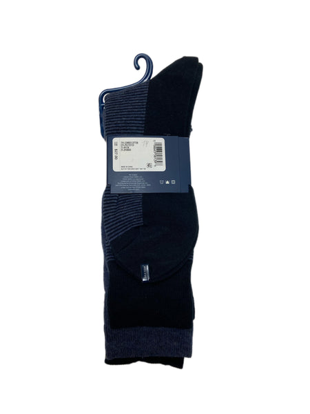 COLE HAAN Men's 3 Pair Multicolor Combed Cotton Crew Socks Sz 7-12 NWT