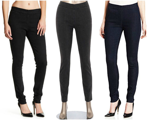 MIRACLEBODY by Miraclesuit Women's Thelma Denim Leggings $72 NWT