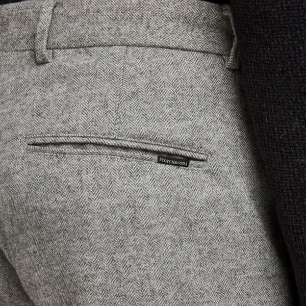 SCOTCH & SODA Men's Grey Straight Trousers #444 33/32 NWOT