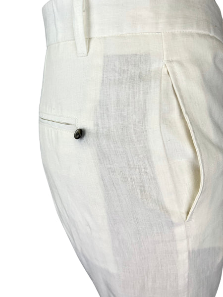 (+)PEOPLE Men's Beige Straight Leg Chinos Pants Sz 34 NWT