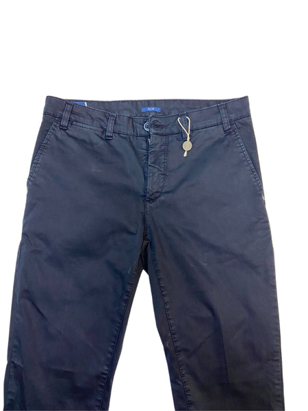 HENRY SMITH Men's Navy Slim Leg Chinos Pants Sz 30 NWT