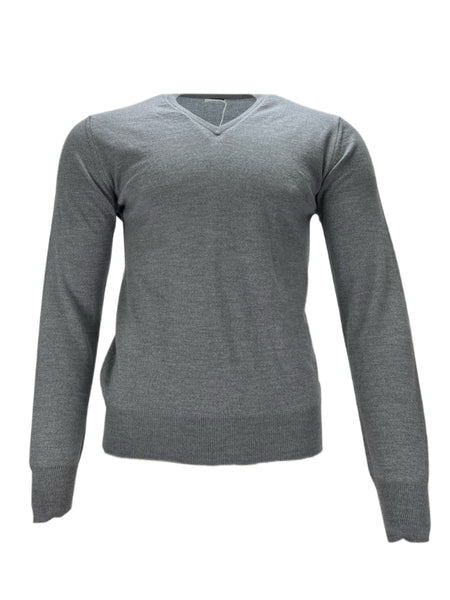 HERITAGE Men's Gray Knitted Long Sleeve Pullover Sz M NWT