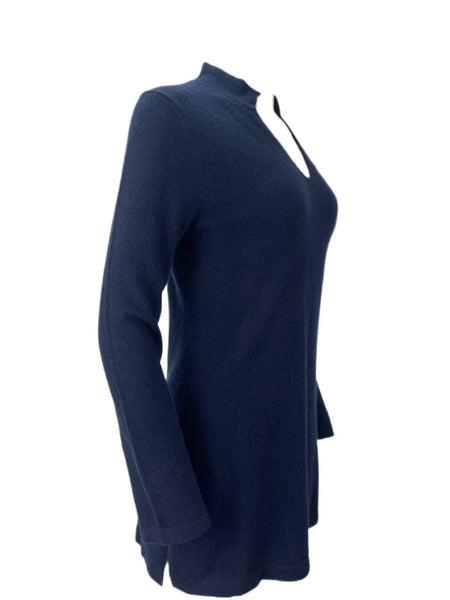 ELIZABETH MCKAY Women's Navy September Tunic #525 NWT