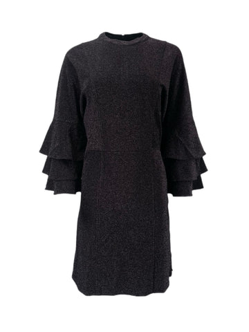 SCOTCH & SODA Women's Black 3/4 Sleeve Casual Dress #564 S NWT