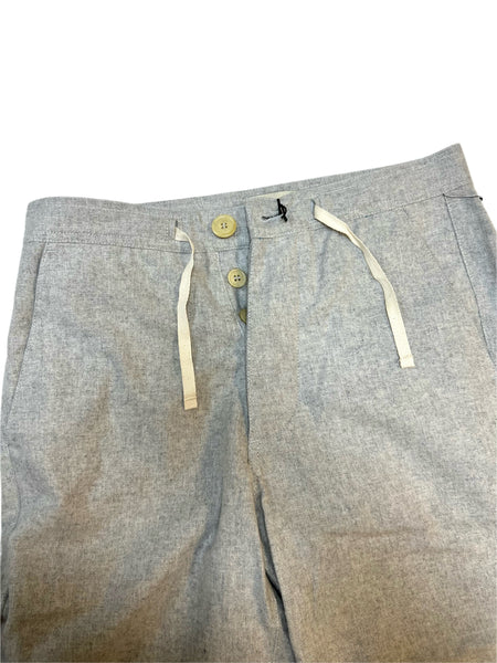 OLIVER SPENCER Men's Gray Straight Leg Lounge Pants Sz 28 NWT
