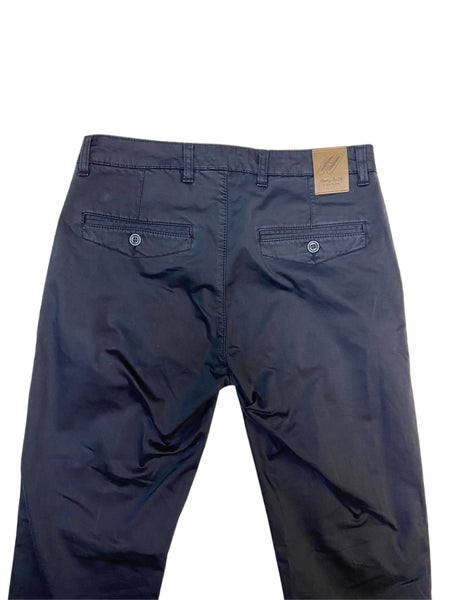 HENRY SMITH Men's Navy Slim Leg Chinos Pants Sz 30 NWT