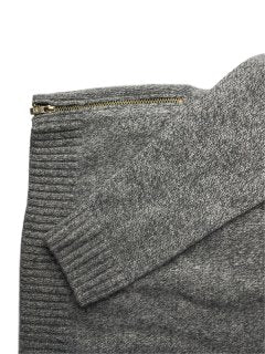 SCOTCH & SODA Men's Grey Crewneck Zip Sweater #6116 XL NWOT