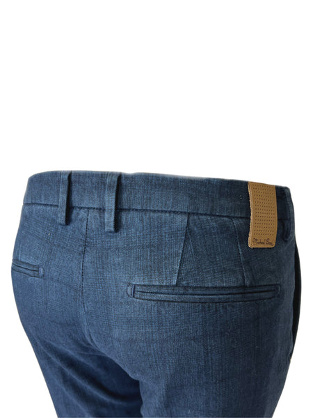 MICHAEL COAL Men's Navy Straight Leg Chinos Pants Sz 29 NWT