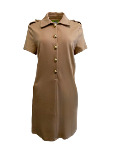 ELIZABETH MCKAY Women's Gold Annapolis Dress #7064 XL NWT