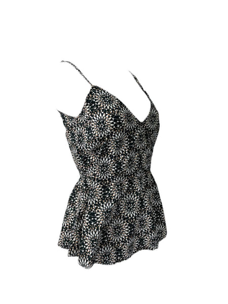 DEREK LAM Women's Black Sleeveless Top #70SD NWT