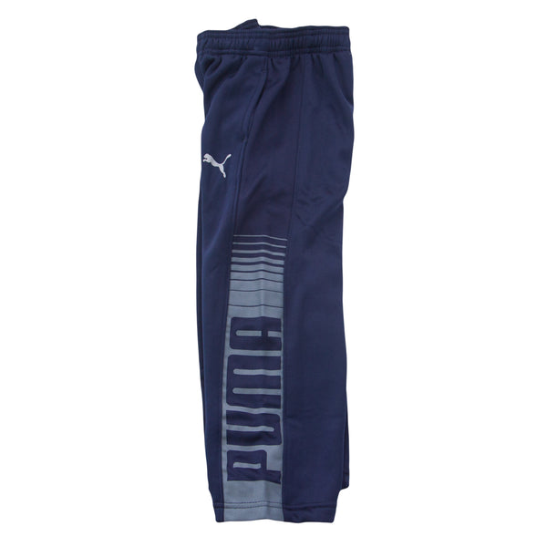 PUMA KIDS Little Boy's Deep Navy Logo Track Pants 71163186F $38 NWT