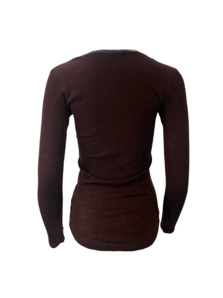 SCOTCH & SODA Women's Bordo Comfort Top #735 P NWT