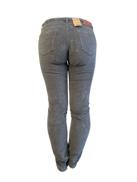 Maison Scotch Women's Grey Soft Low Rise Pants #792 31/32 NWT