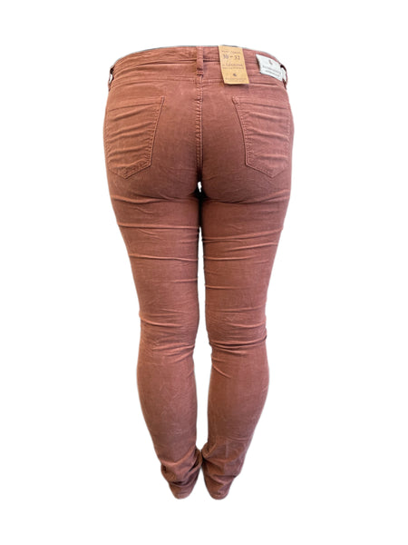 Maison Scotch Women's Pink Soft Low Rise Pants #792 NWT