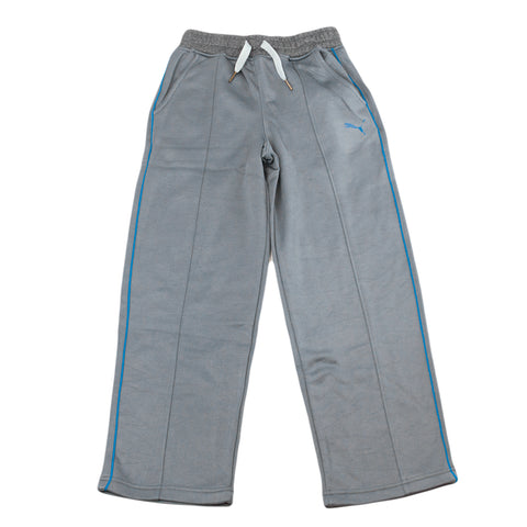 PUMA KIDS Boy's Smoke Grey Drawstring Active Pants 91163187F $40 NWT
