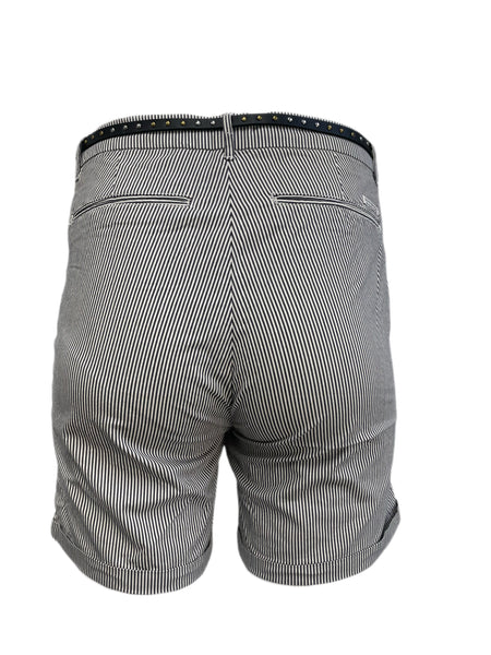 SCOTCH & SODA Women's White Striped Shorts #923 26 NWOT