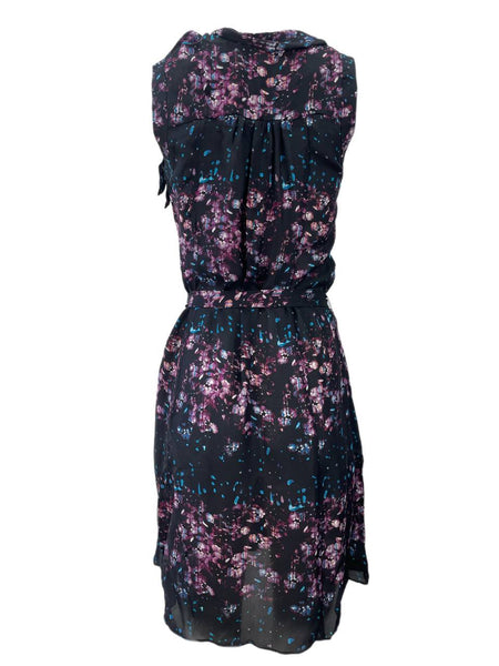 RICHARD CHAI Women's Purple Spiral Neck Dress #9F11 NWT