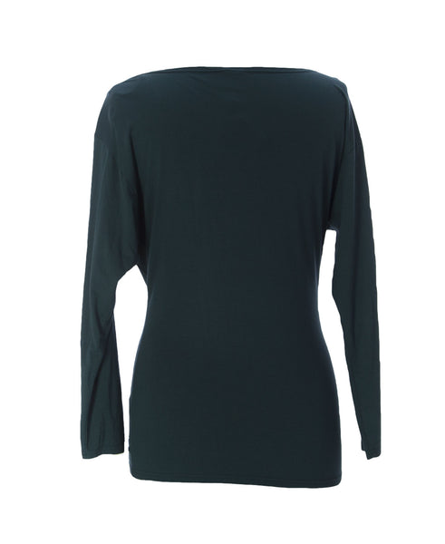 9FASHION Maternity Women's Conni Malachite Blouse Sz S $84 NEW