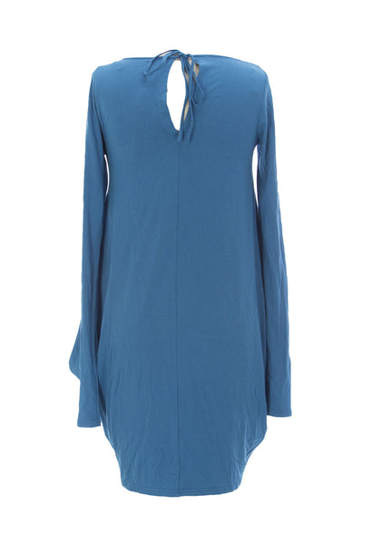 9FASHION Maternity Women's Elfri Azure Long Tunic Sz S $79 NEW