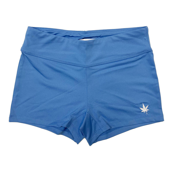 BOAST Women's Carolina Blue 3" Active Court Shorts Sz S $75 NEW