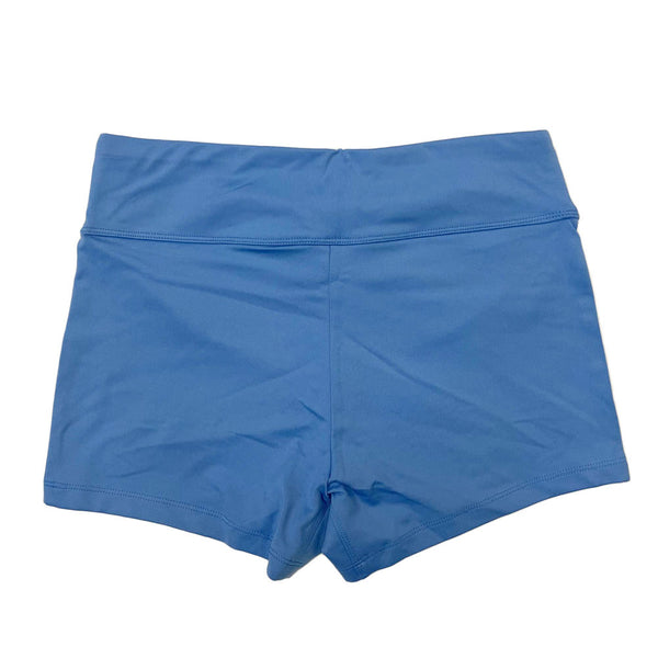 BOAST Women's Carolina Blue 3" Active Court Shorts Sz S $75 NEW